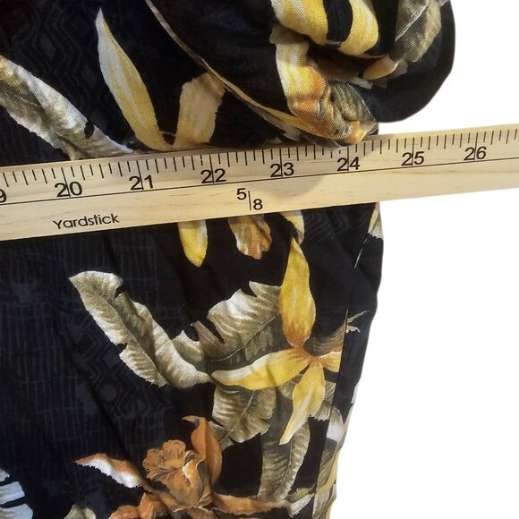 Natural Issue Floral Hawaiian Short Sleeve Button Up Men's Size XL Silky Touch - Picture 3 of 8